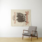 Yosemite Grizzly Beer, Californië Wandkleed (In Situ (horizontaal))