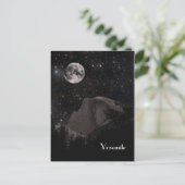 Yosemite Half Dome bij nacht Briefkaart (Staand voorkant)