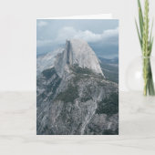 Yosemite Half Dome Blank Folded Greeting Card Kaart (Voorkant)