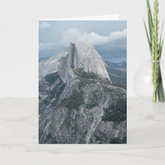 Yosemite Half Dome Blank Folded Greeting Card Kaart (Voorkant)