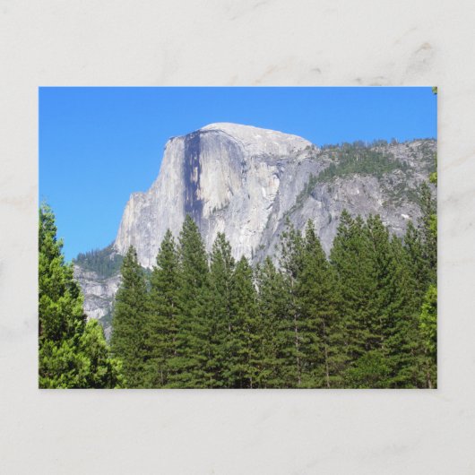 Yosemite Half Dome Briefkaart (Voorkant)