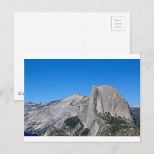 Yosemite Half Dome Briefkaart (Voorkant / Achterkant)