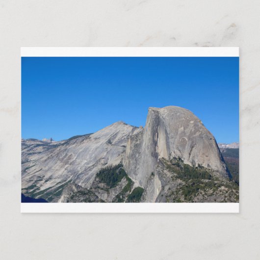 Yosemite Half Dome Briefkaart (Voorkant)