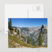Yosemite Half Dome Briefkaart (Voorkant / Achterkant)