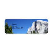 Yosemite Half Dome Etiket (Voorkant)