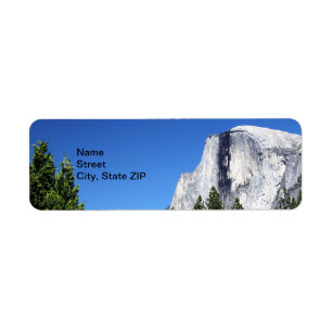 Yosemite Half Dome Etiket