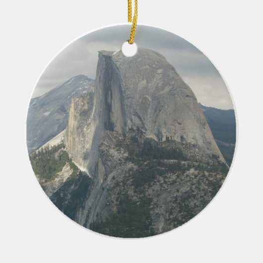 Yosemite Half Dome Keramisch Ornament (Voorkant)