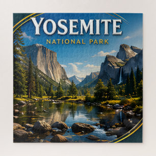 Yosemite Half Dome Nationaal Park Legpuzzel