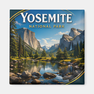 Yosemite Half Dome Nationaal Park Magneet