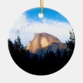 Yosemite Half Dome Park Keramisch Ornament (Voorkant)
