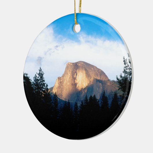 Yosemite Half Dome Park Keramisch Ornament (Links)