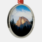 Yosemite Half Dome Park Metalen Ornament (Rechts)