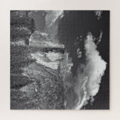 Yosemite - Half koepel - B-n-W - 20x20 - 676 pcs Legpuzzel (Horizontaal)