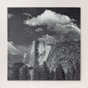 Yosemite - Half koepel - B-n-W - 20x20 - 676 pcs Legpuzzel