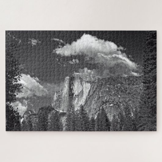 Yosemite - Half koepel - B-n-W - 20x30 - 1014 pcs. Legpuzzel (Horizontaal)
