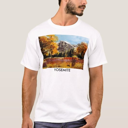 Yosemite, Halfdome Meadow T-shirt (Voorkant)