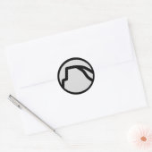 Yosemite halve koepel Sticker (Envelop)