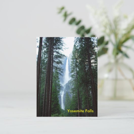 Yosemite Herfst Briefkaart (Staand voorkant)