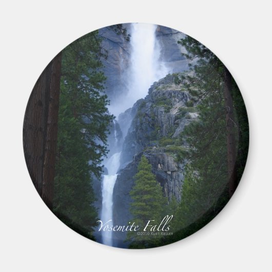 Yosemite Herfst Button Magneet (Voorkant)