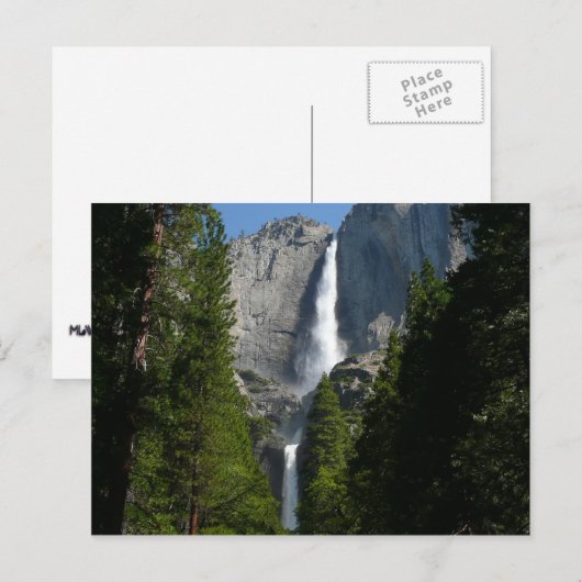 Yosemite Herfst II uit het Yosemite National Park Briefkaart (Voorkant / Achterkant)