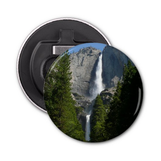 Yosemite Herfst II uit het Yosemite National Park Button Flesopener (Voorkant)