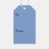 Yosemite Herfst II uit het Yosemite National Park Cadeaulabel (Achterkant)