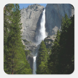 Yosemite Herfst II uit het Yosemite National Park Ronde Sticker