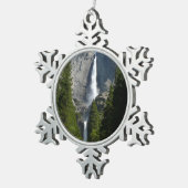 Yosemite Herfst II uit het Yosemite National Park Tin Sneeuwvlok Ornament (Rechts)