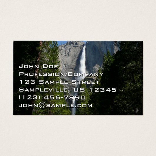 Yosemite Herfst II uit het Yosemite National Park Visitekaartje (Voorkant)