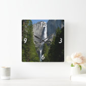 Yosemite Herfst II van het Nationaal Park Yosemite Vierkante Klok (Huis)