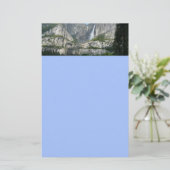 Yosemite Herfst III uit het Yosemite National Park Briefpapier (Staand voorkant)
