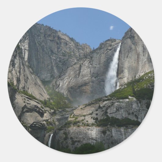 Yosemite Herfst III uit het Yosemite National Park Ronde Sticker (Voorkant)