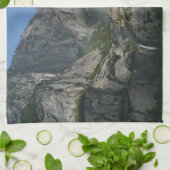 Yosemite Herfst III uit het Yosemite National Park Theedoek (Gevouwen)