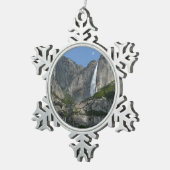 Yosemite Herfst III uit het Yosemite National Park Tin Sneeuwvlok Ornament (Rechts)