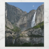 Yosemite Herfst III uit het Yosemite National Park Wijn Etiket (Enkel label)