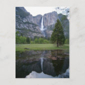 yosemite herfst reflectie briefkaart (Voorkant)