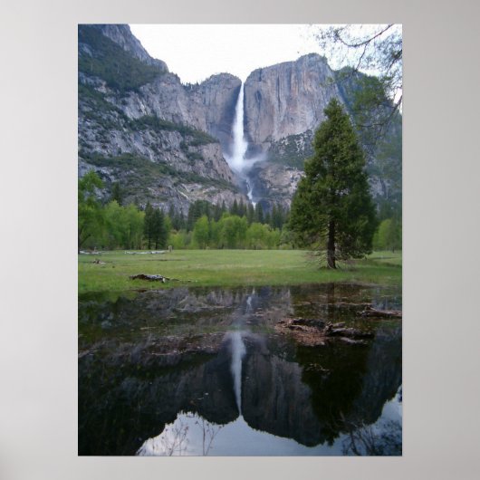 yosemite herfst reflectie poster (Voorkant)