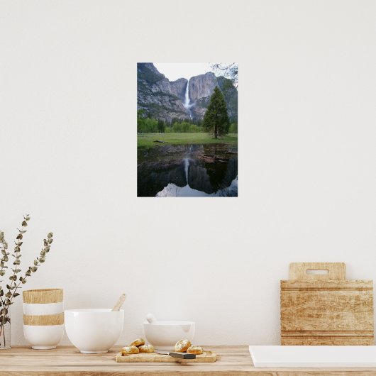 yosemite herfst reflectie poster (Keuken)