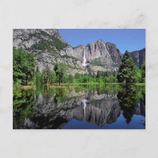 Yosemite Herfst Reflection Briefkaart (Voorkant)