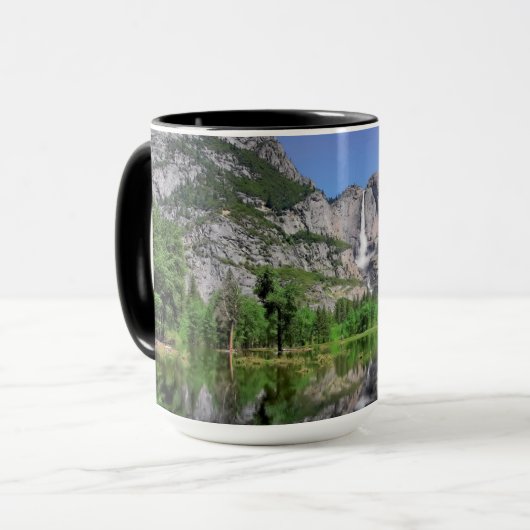 Yosemite Herfst Reflection Mok (Voorkant links)