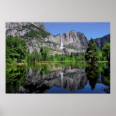 Yosemite Herfst Reflection Poster (Voorkant)