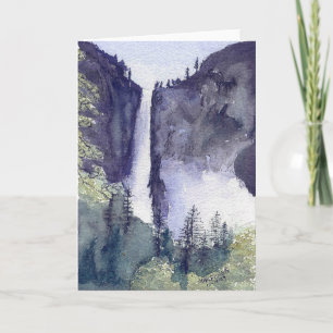 Yosemite Herfsten 2, Yosemite National Park Feestdagen Kaart