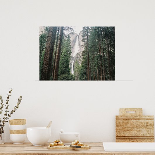 Yosemite Herfsten afdrukken Poster (Keuken)