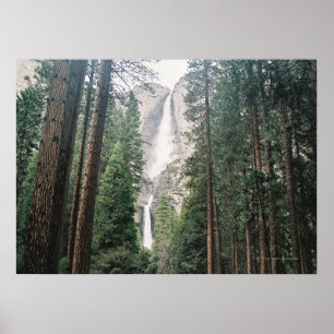 Yosemite Herfsten afdrukken Poster