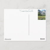 Yosemite Herfsten Briefkaart (Achterkant)
