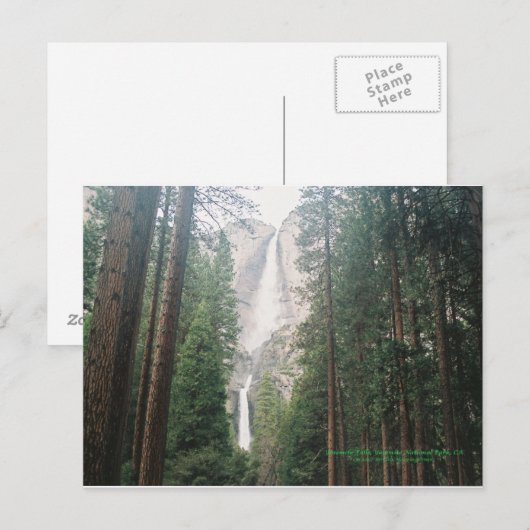 Yosemite Herfsten Briefkaarten (Voorkant / Achterkant)