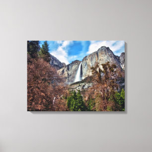 Yosemite Herfsten Canvas Afdruk