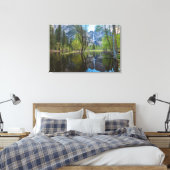 Yosemite Herfsten Canvas Afdruk (Insitu (Slaapkamer))