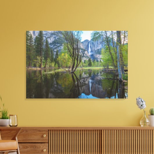 Yosemite Herfsten Canvas Afdruk (Insitu (Woonkamer))