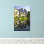 Yosemite-herfsten Canvas Afdruk (Insitu (Houten vloer))